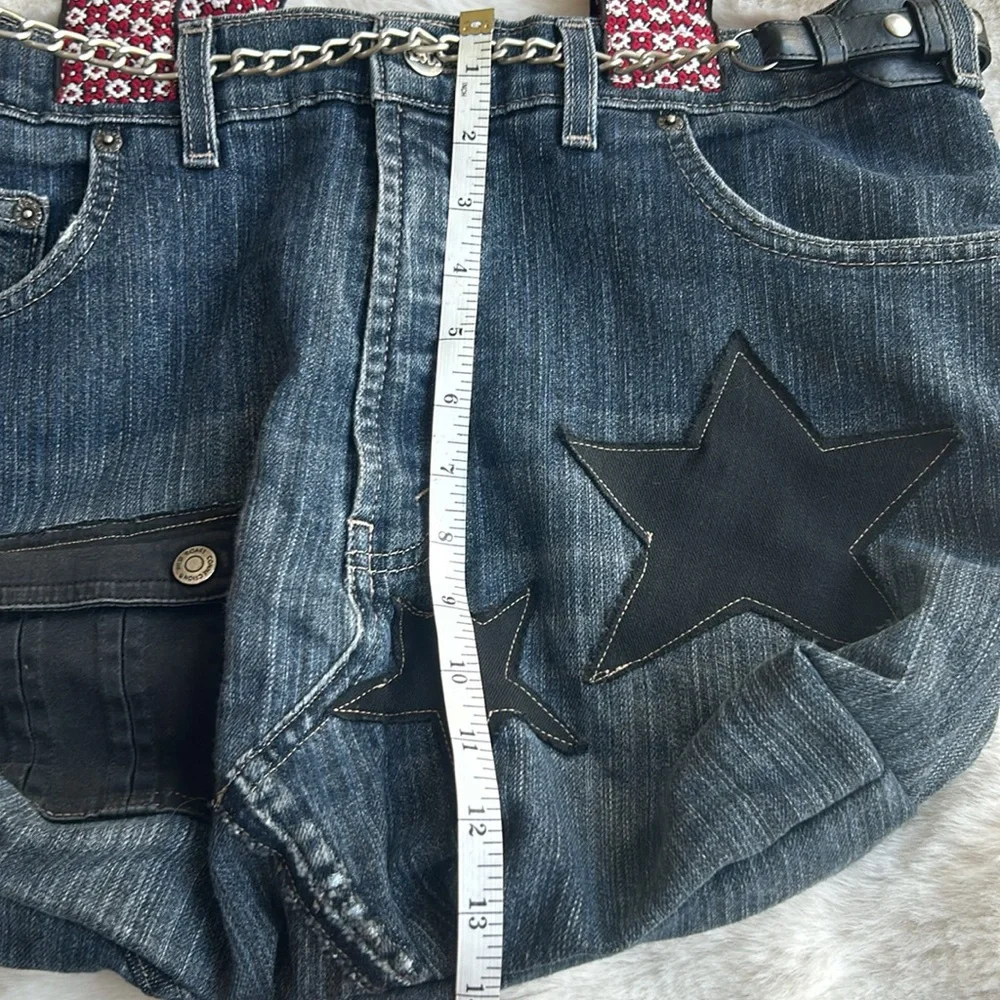 Gorgeous vintage denim bag like new - Picture 7 of 13